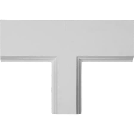 Dwellingdesigns 14 x 2 x 20 in. Perimeter Tee for 5 Traditional Coffered Ceiling System DW281762